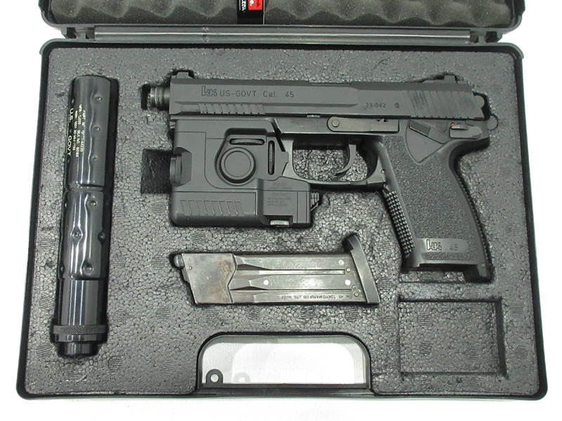 ☆中古☆東京マルイ 固定スライドガスガン SOCOM Mk23☆ソーコム