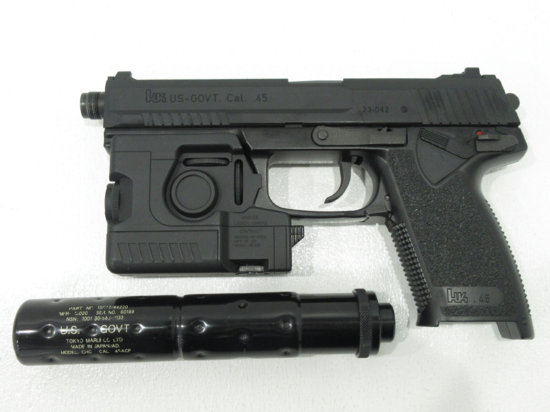 ☆中古☆東京マルイ 固定スライドガスガン SOCOM Mk23☆ソーコム