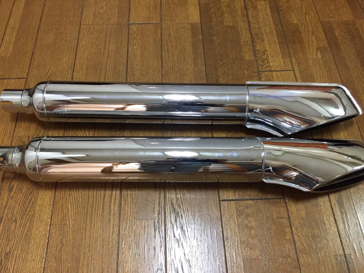 ハーレーダビッドソン ターンアウトマフラー レプリカ 検 アーリー 