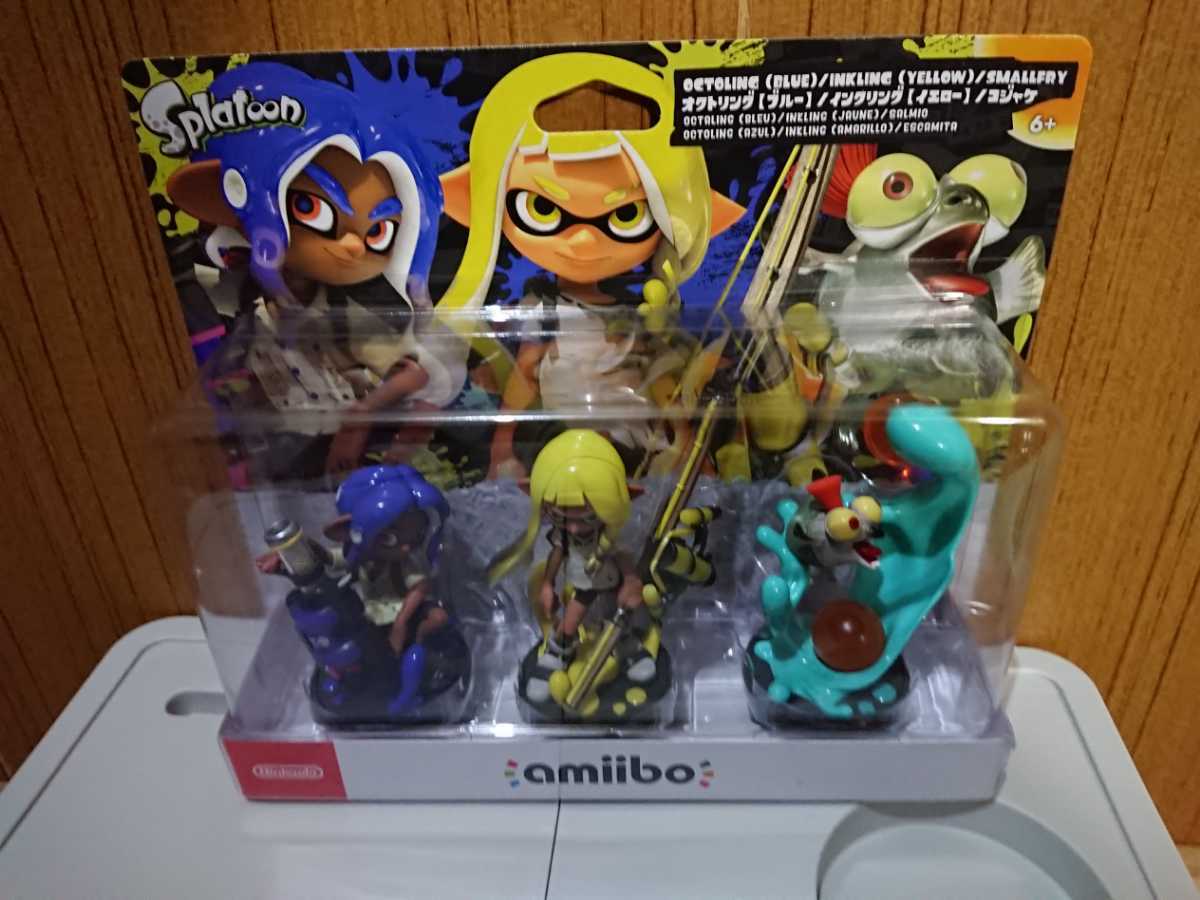 スプラトゥーン アミーボ トリプルセット インクリング オクトリングコ 