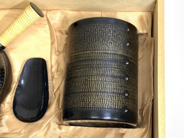 未使用箱入 銀川堂 茶器揃 急須 茶筒 茶箕 いぶし銀 黄銅製 吉兆