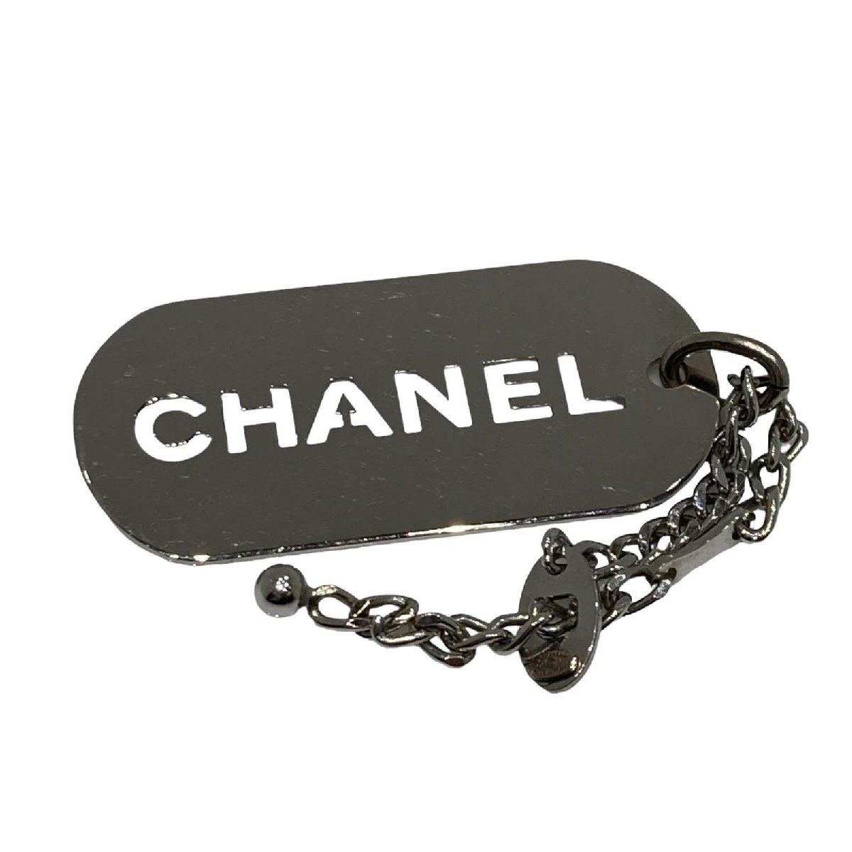 CHANEL KEYRING シャネルキーホルダー ロゴ 04 V チャーム CHANEL