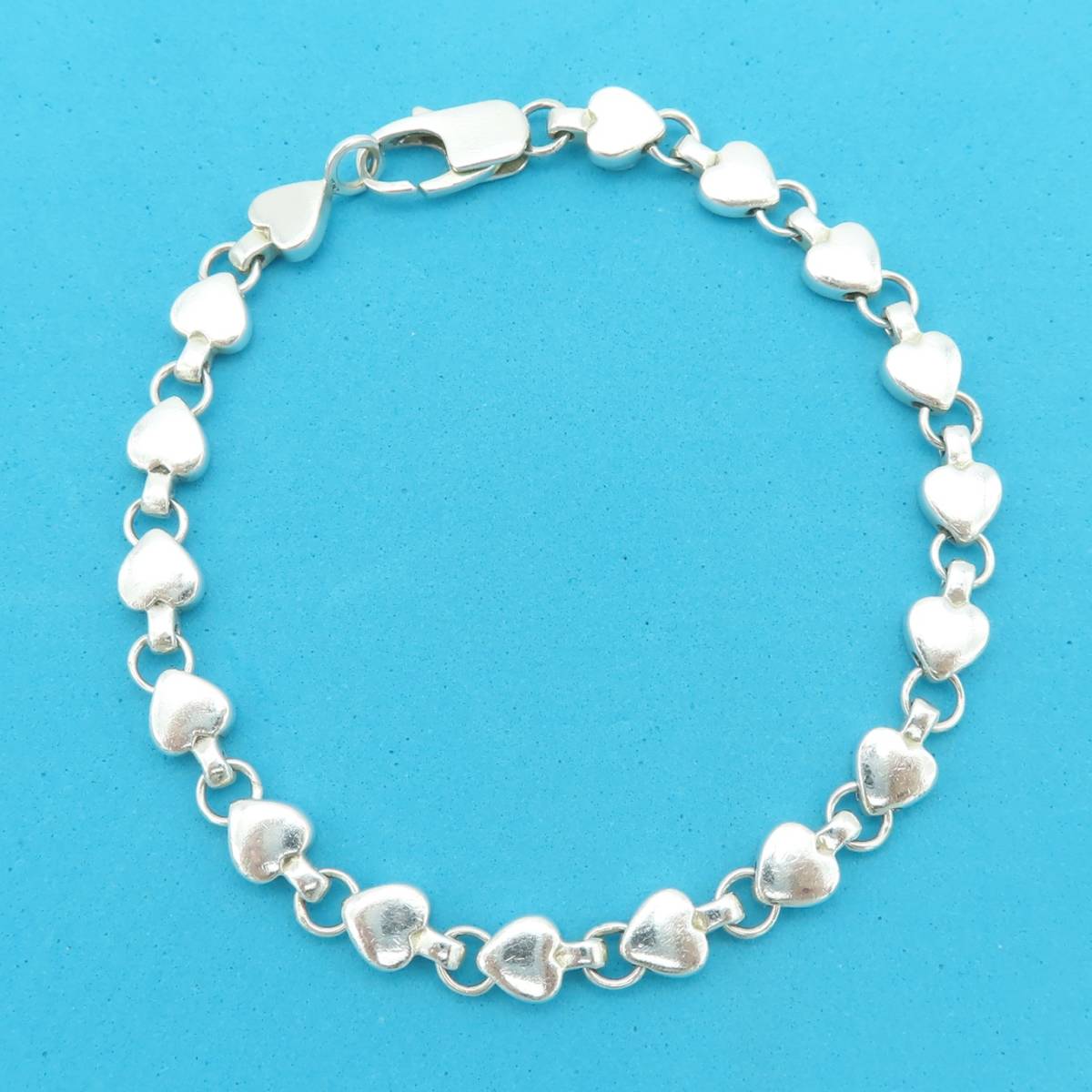 送料無料】 美品 Tiffany&Co. ティファニー パフ ハート シルバー