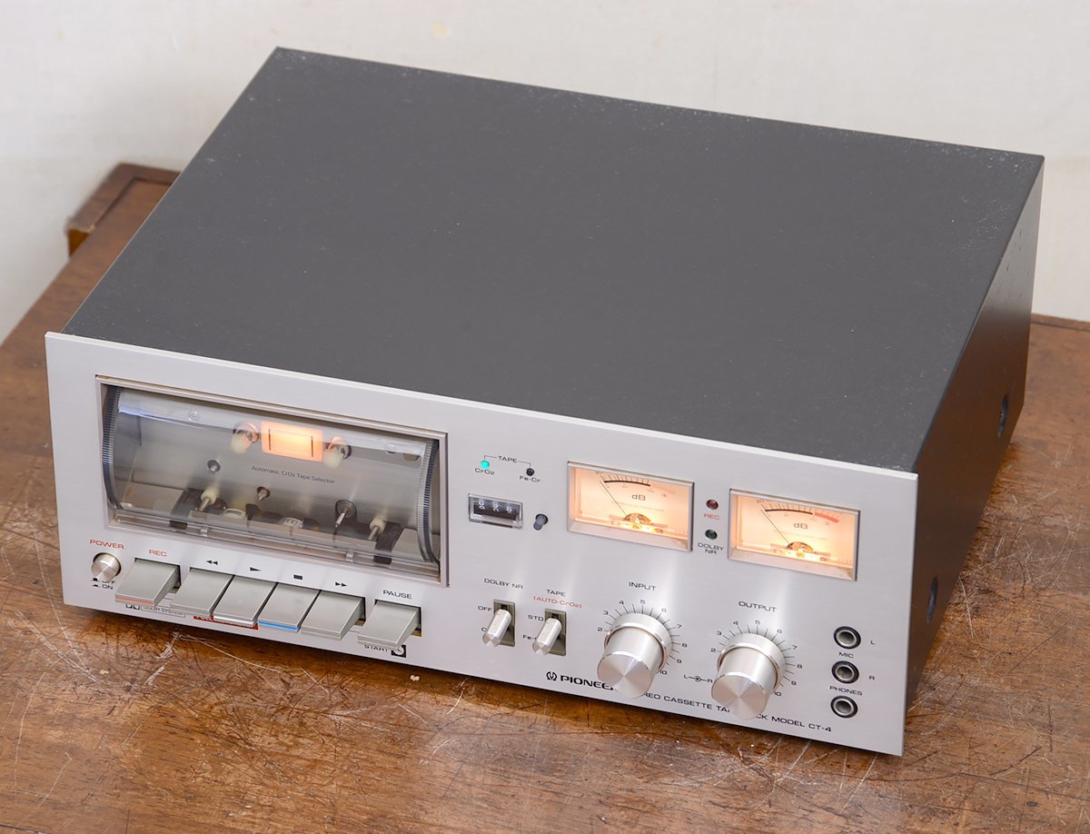 定価︰￥55,800・1976年PIONEER CT-4 カセットデッキ - メルカリ