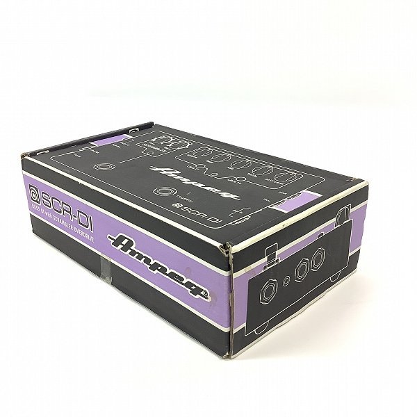 AMPEG/アンペグ SCR-DI ベース用 プリアンプ エフェクター DI 動作確認
