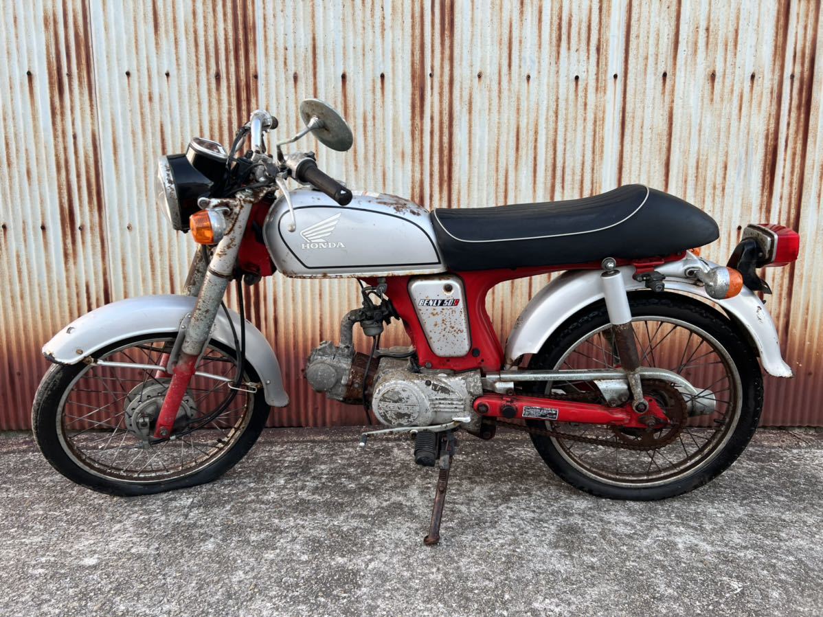 レストアベース ホンダ ベンリー 50S BENLY50S ジャンク 部品取り(50cc