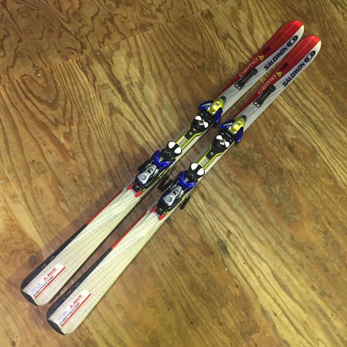 FSK-093 SALOMON サロモン スキー板 165cm DEMO SALOMON サロモン