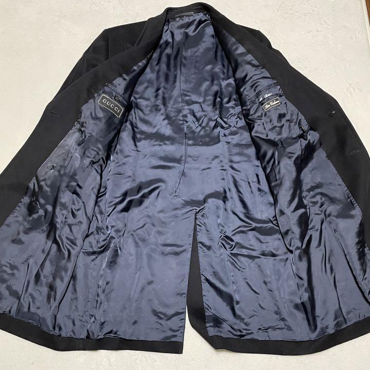GUCCI 最高級 カシミヤ100% チェスターコート グッチ 定63.2万 【公式