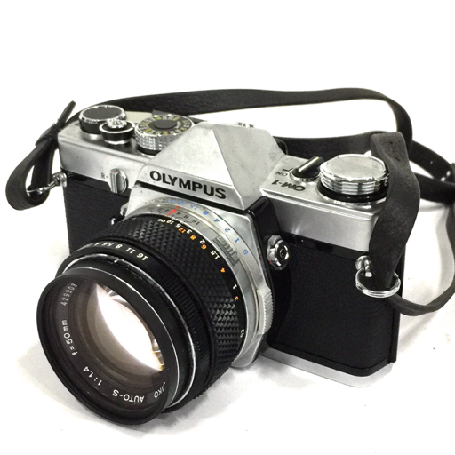 OLYMPUS OM-1 G.ZUIKO AUTO-S 1:1.4 50mm 一眼レフフィルムカメラ