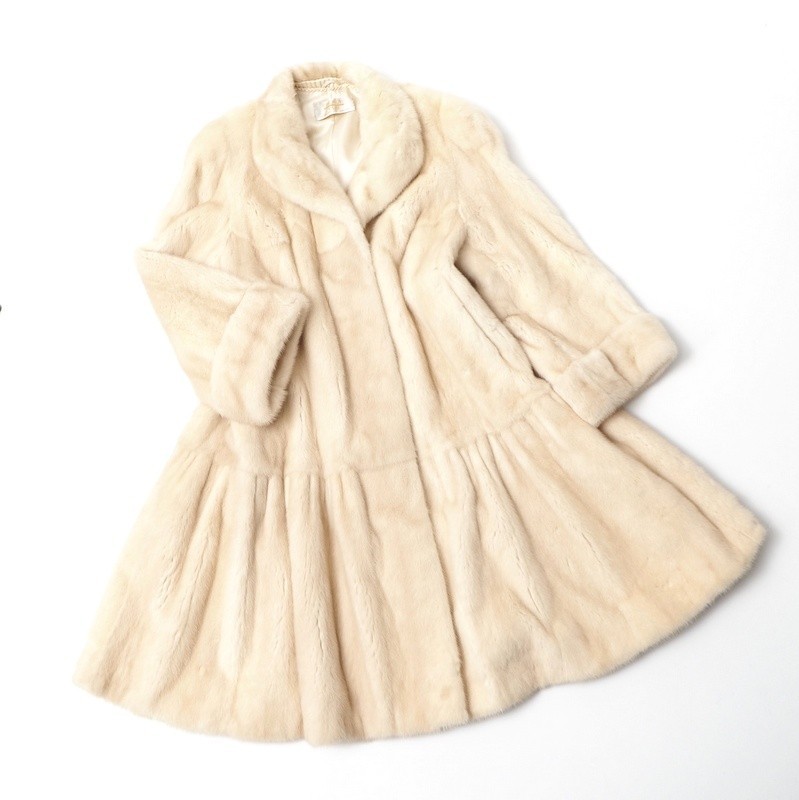 Fur Mink の落札 Yahoo!オークション (コート) fur」毛皮、ファー