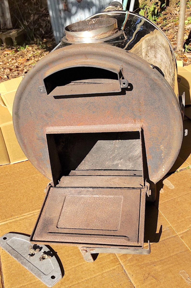 長府 ステンレス製焼却兼用ふろがまCH2S―2 中古品 CH2S-2