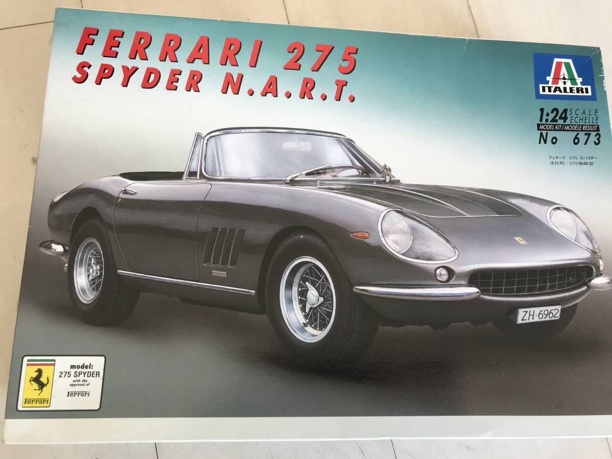 0 1⁄24 Italeri Ferrari Spyder Model N.A.R.T. | ITALERI FERRARI
