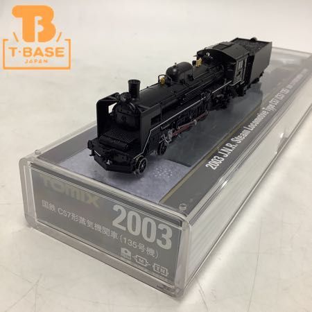 1円〜 み TOMIX Nゲージ 2003 国鉄 C57形 蒸気機関車 135号機 の入札 