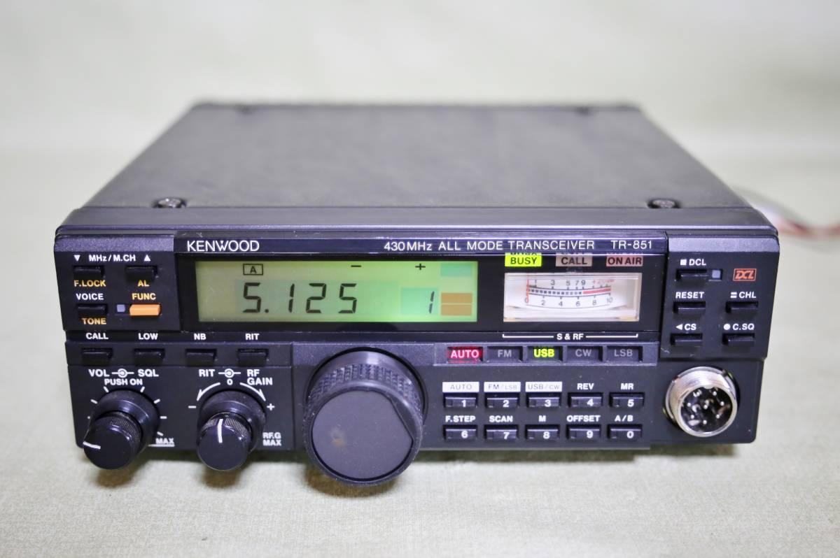 ケンウッド TR-851 430MHz オールモード 無線機 【公式通販】