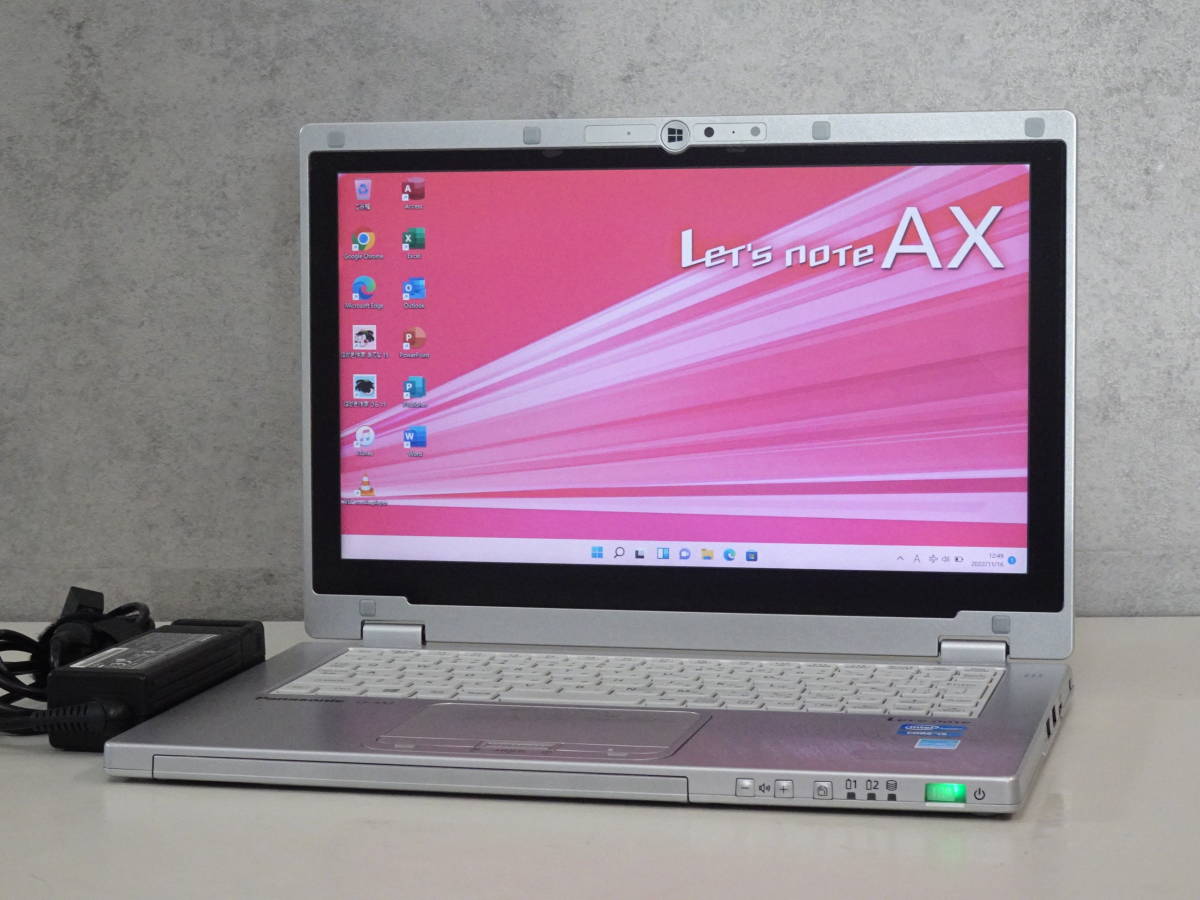 格安，送料無料 使用2200時間 2in1ハイブリッド タブレットPC Panasonic CF-AX2 Core i5 3427U/4GB/SSD128GB Office2021 Win11 タッチパネル 管DO-603(Windows)｜売買されたオークション情報、yahooの商品情報をアーカイブ公開 - オー Windows