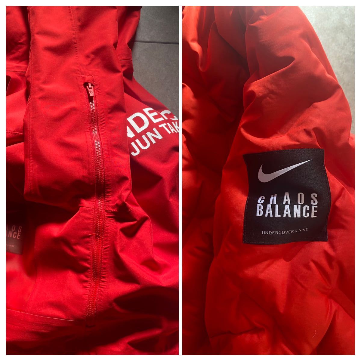 Mサイズ ナイキ アンダーカバー ダウン NIKE UNDERCOVER 3 Layer 