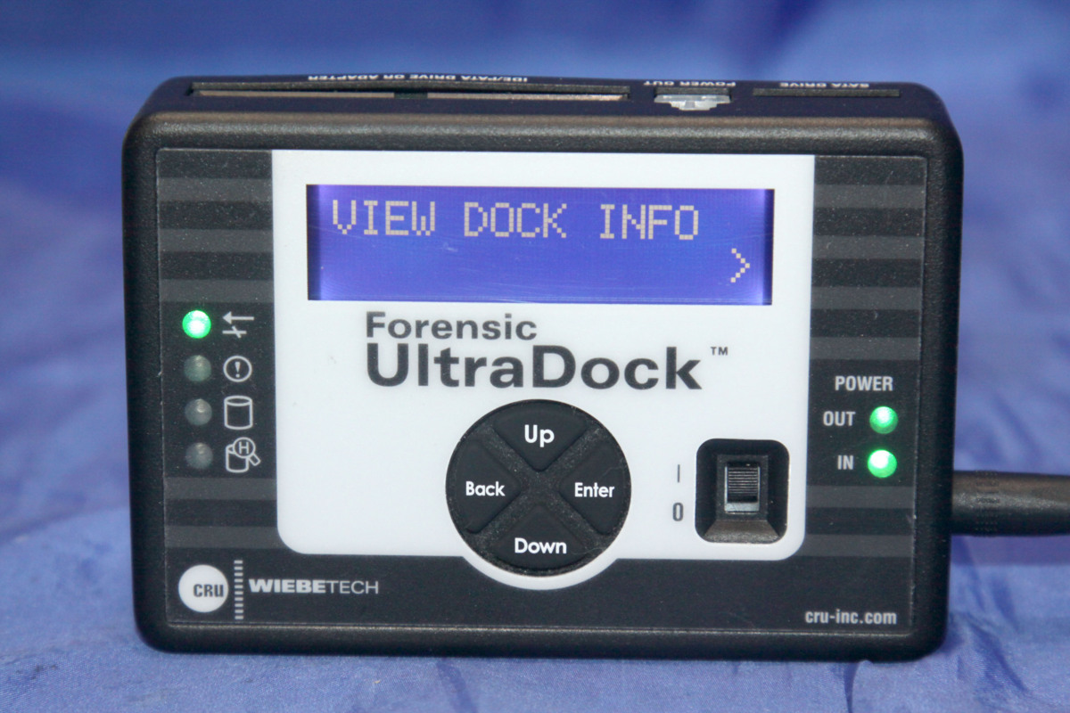 Station De Clonage WiebeTech Forensic UltraDock FUDv6 - Pour Analyse Forensique Et Récupération De Données