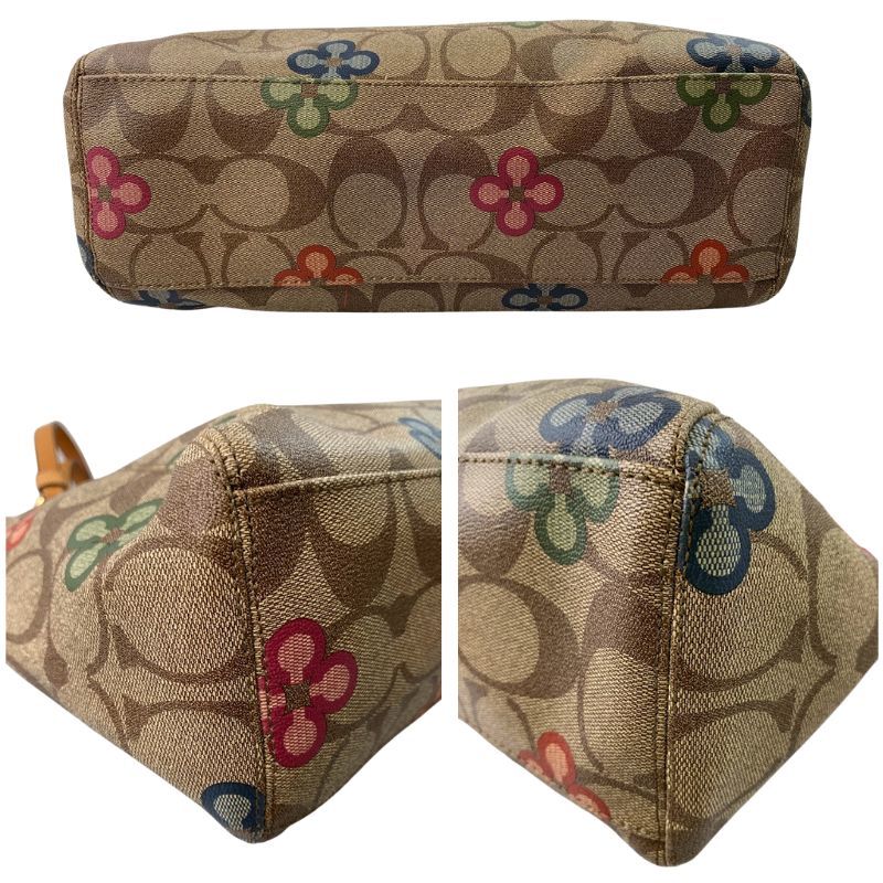 美品・1円スタート】COACH コーチ シグネチャー F22224 クローバー 