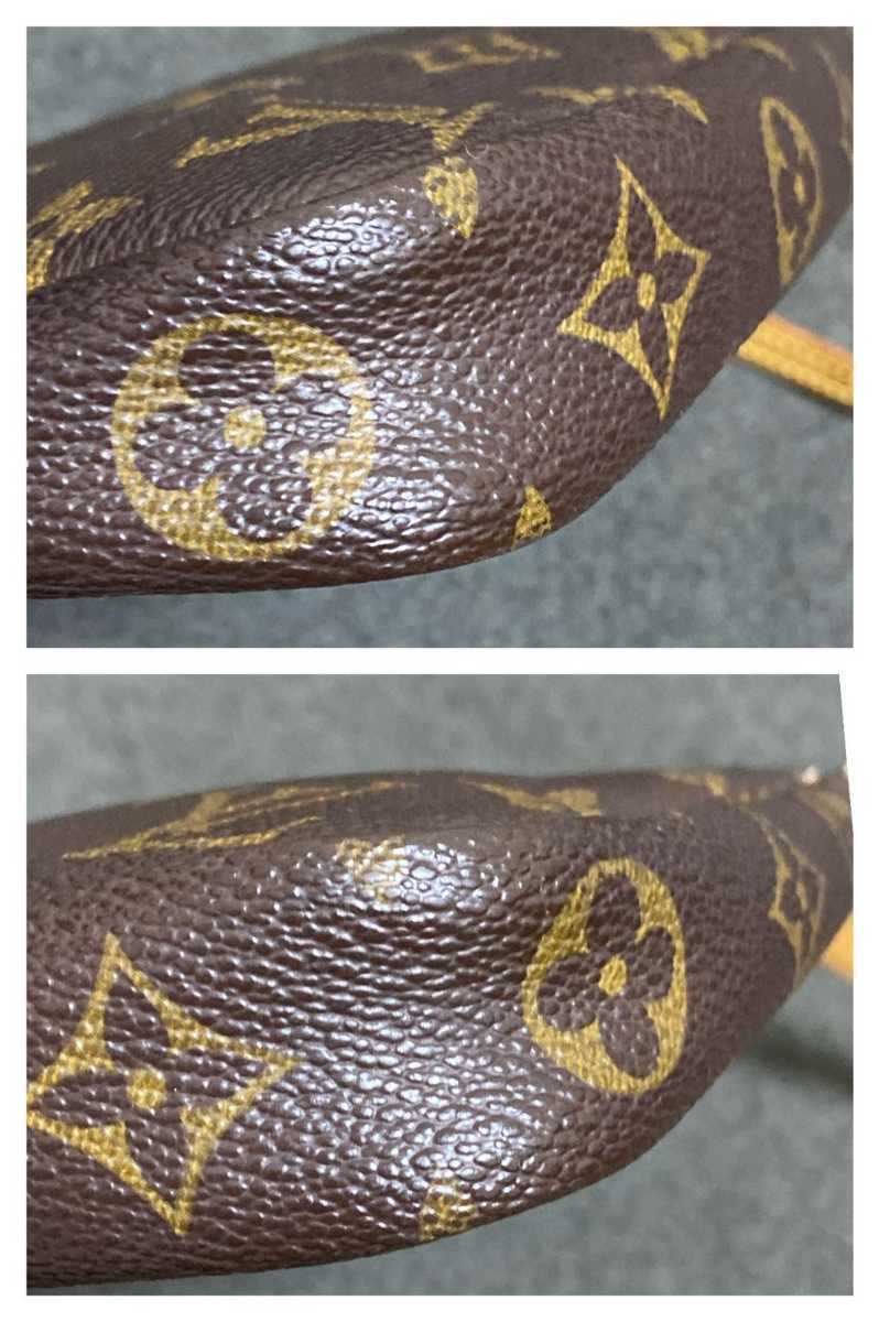現状ジャンク品　LOUIS VUITTON ルイヴィトン モノグラム アクセソワール アクセサリーポーチ　ショルダー M51980　【J18134】 LOUIS VUITTON ルイヴィトン 2026年最新Yahoo モノグラムナイル 現状渡し