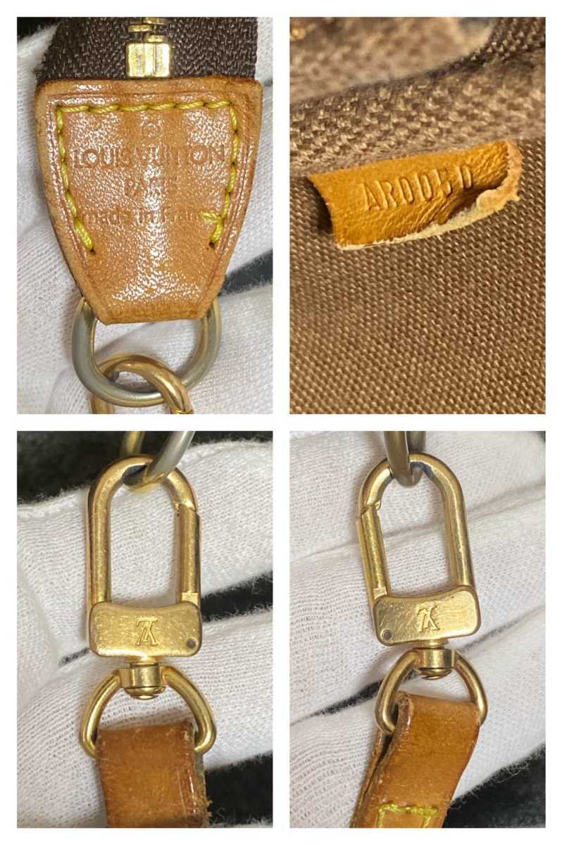 現状ジャンク品　LOUIS VUITTON ルイヴィトン モノグラム アクセソワール アクセサリーポーチ　ショルダー M51980　【J18134】 LOUIS VUITTON ルイヴィトン 2026年最新Yahoo モノグラムナイル 現状渡し
