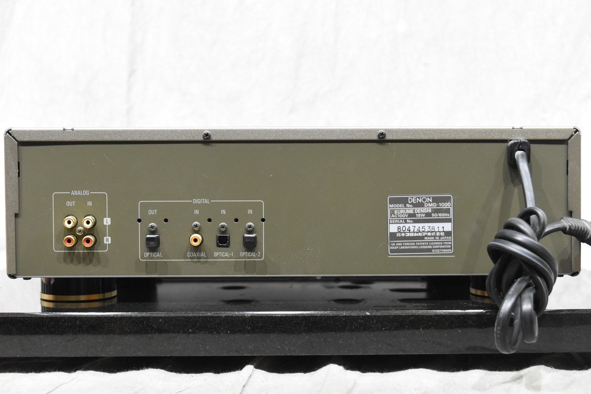 DENON デノン MDデッキ DMD-1000 DMD-1000 DENON MD Player