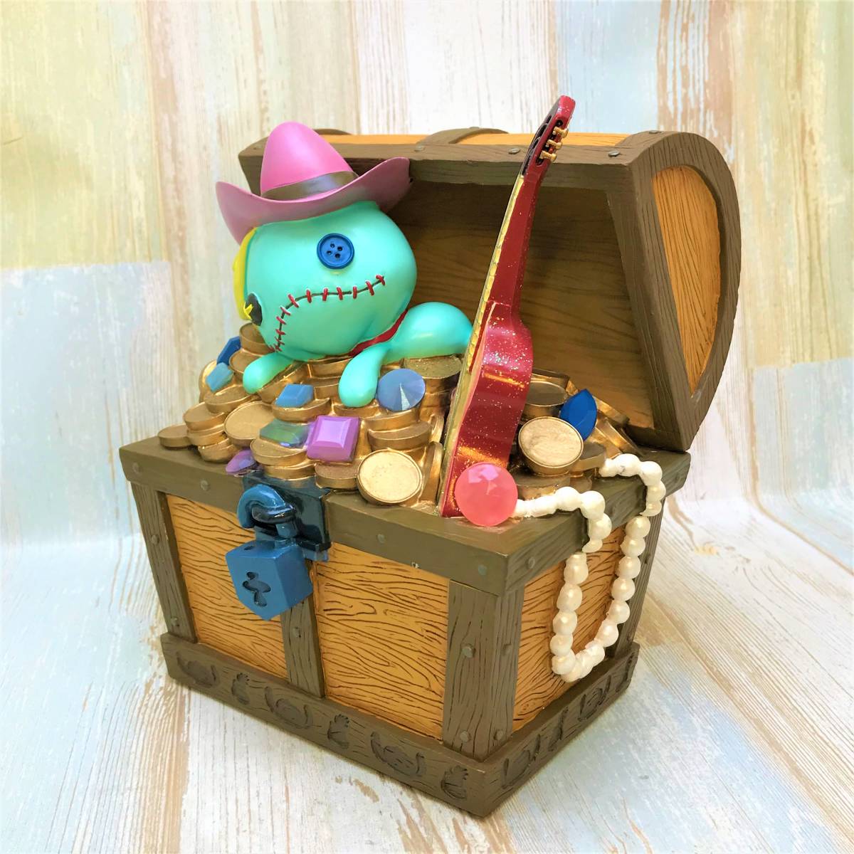 レア☆リロ＆スティッチ Lilo & Stitch スクランプ 宝箱 フィギュア