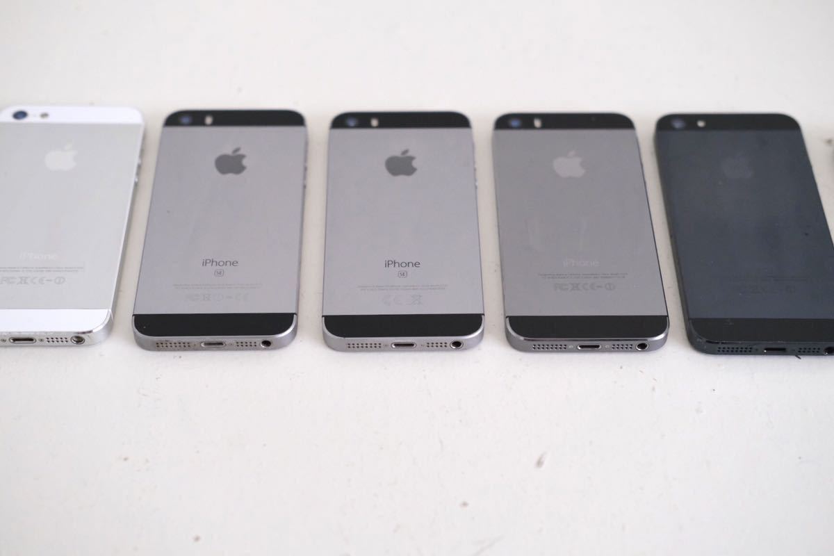 Apple iPhone 本体 7台まとめて ジャンク iPhone5S iPhone5 iPhone4S 