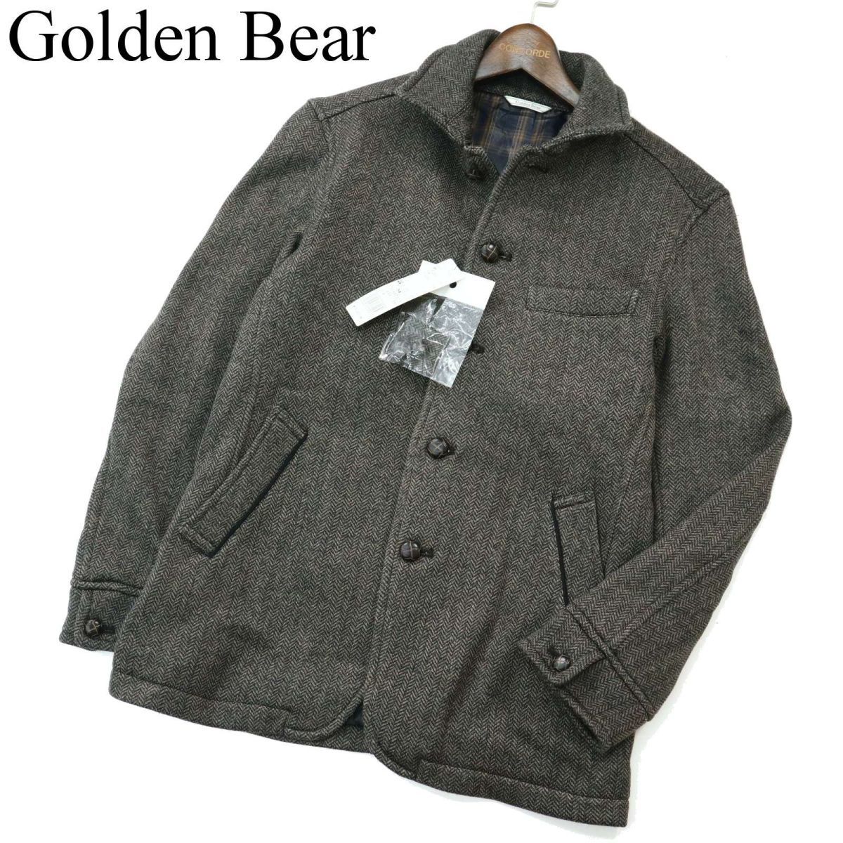 新品 未使用】 Golden Bear ゴールデンベア 秋冬 くるみボタン 