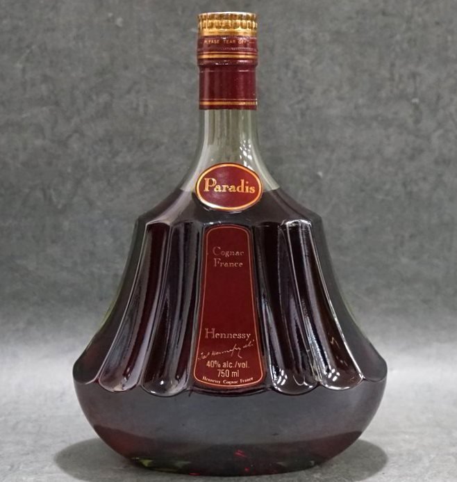 【未開栓】　ヘネシー hennessy パラディ　旧グリーンボトル　750ml 古酒 未開栓】ヘネシー パラディス Hennessy Paradis 750ml 40％ 栞