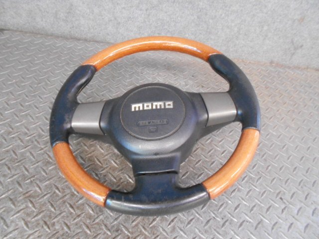 中古 ステアリングホイール モモ momo ウッド（32-306） 中古