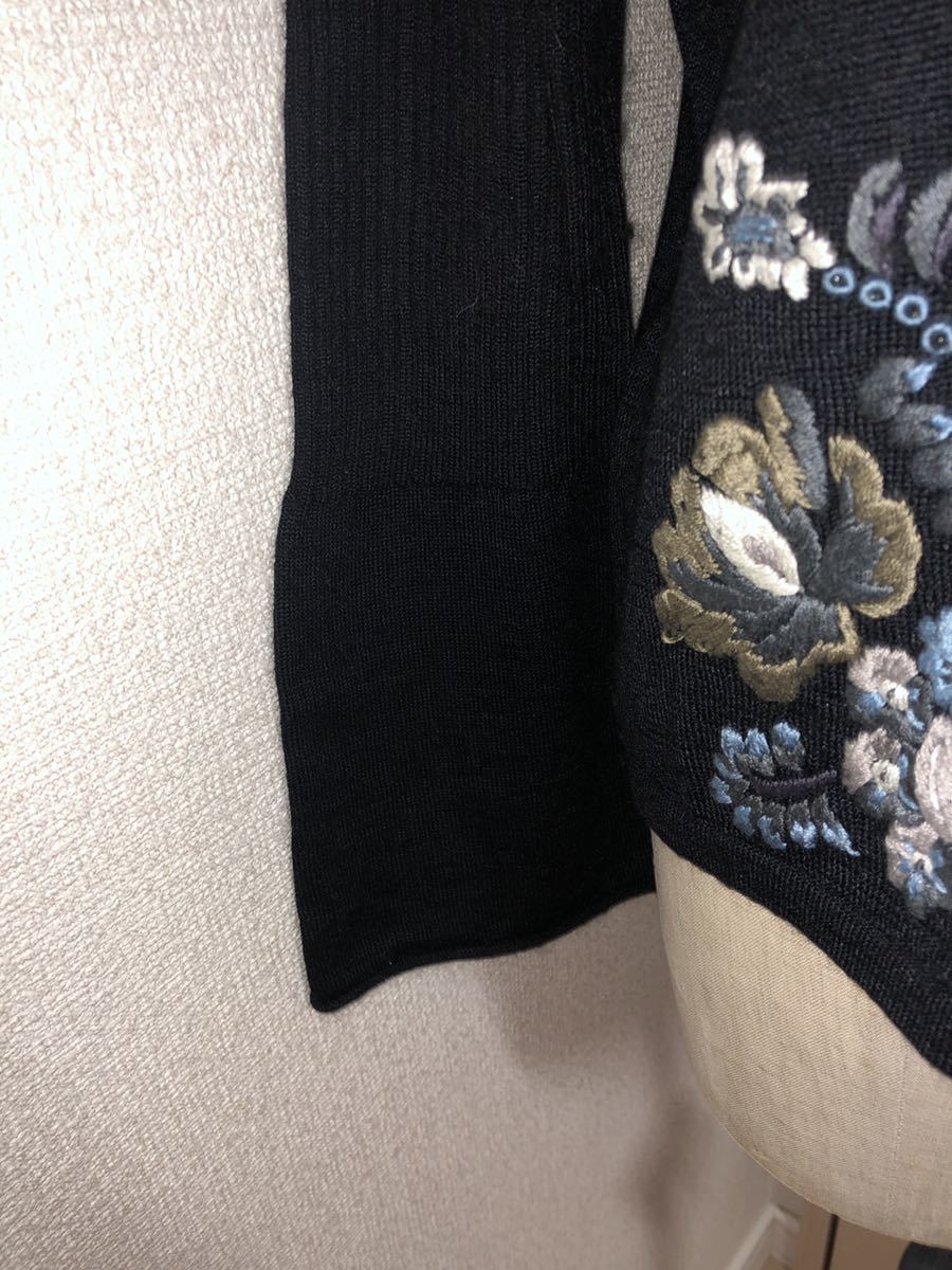 トクコのカーディガン トクコ TOKUKO 1er VOL 》 カーディガン 刺繍 サイズ9 M