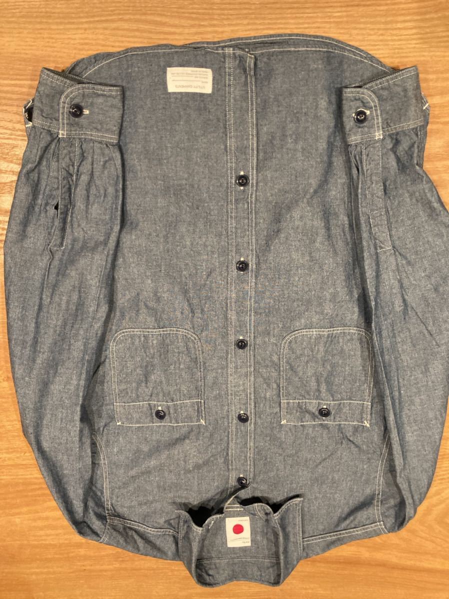 MARKA WARE マーカウェア SHIRTS WORKERS TIGHT ONE WASHED  