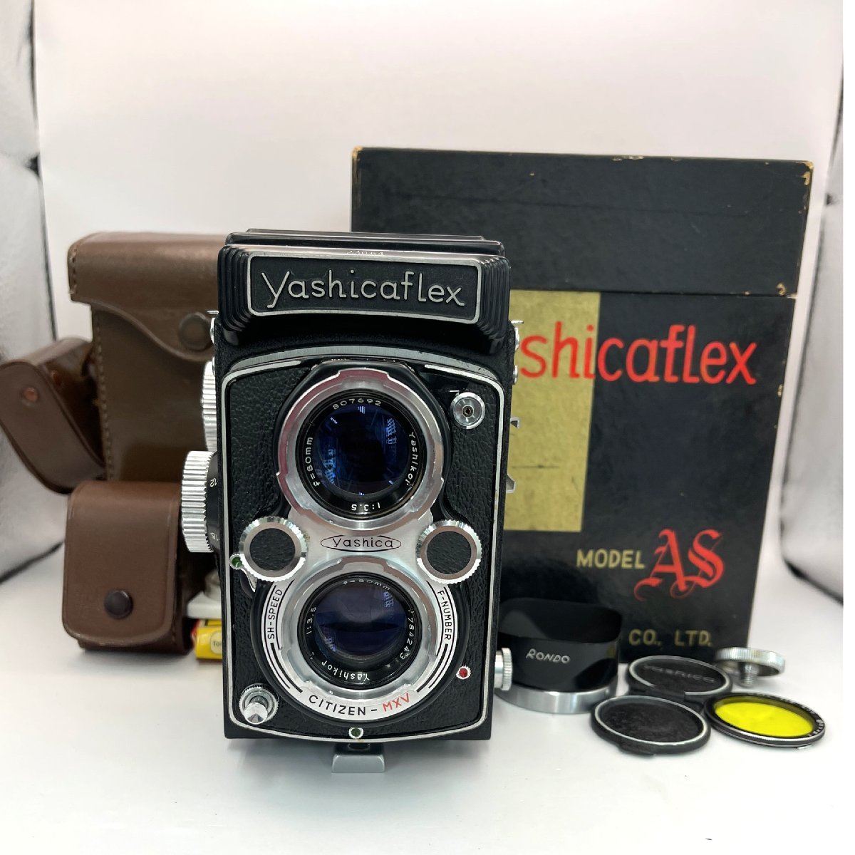 1円～/yashicaflex/ヤシカフレックス/LENS/Yashikor/F3.5/80㎜/二眼