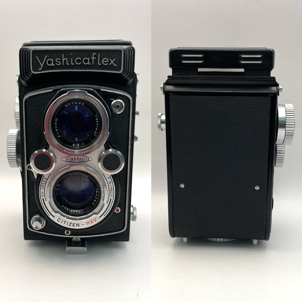1円～/yashicaflex/ヤシカフレックス/LENS/Yashikor/F3.5/80㎜/二眼
