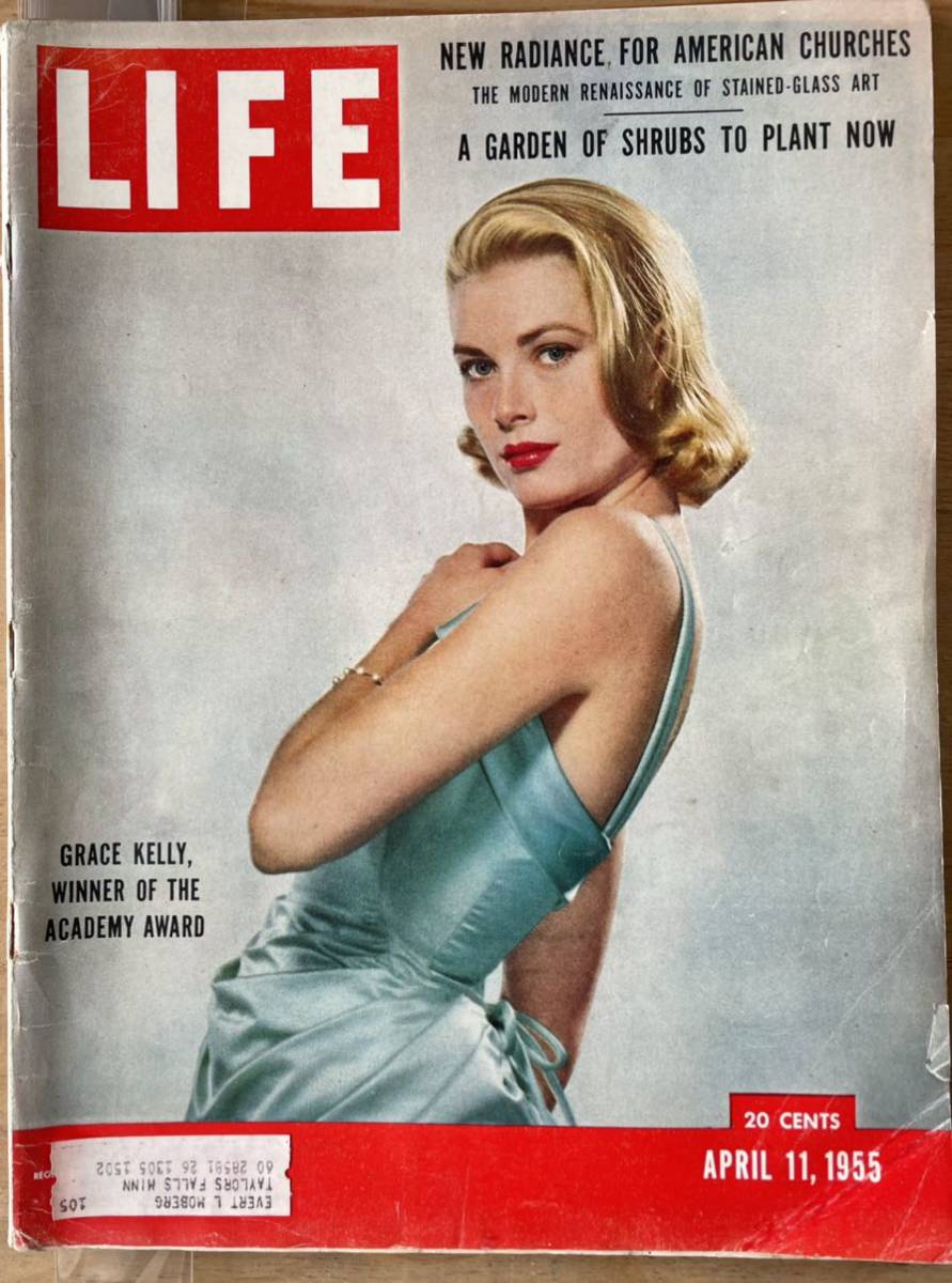 新品，限定SALE レア品＜LIFE ライフ誌＞1955年5月16日 グレースケリー 優良品 ビンテージ雑誌広告 広告/ポスター(外国語雑誌)｜売買されたオークション情報、yahooの商品情報をアーカイブ公開 - オークファン 外国語雑誌