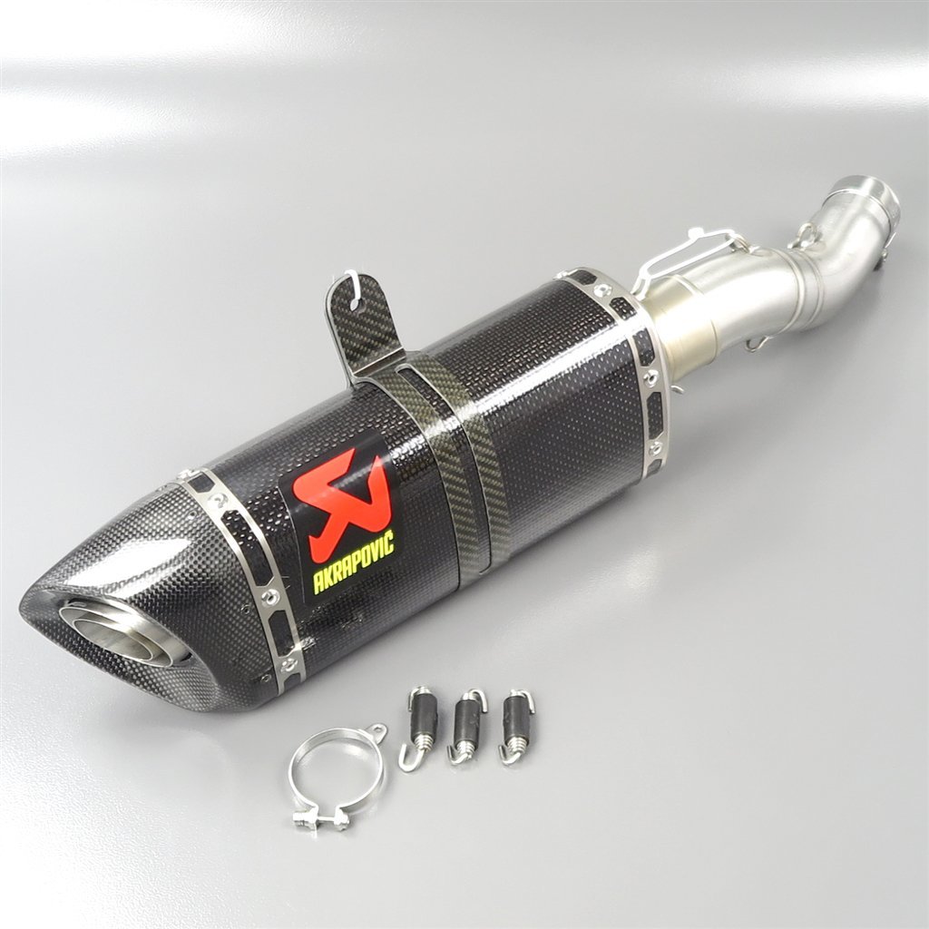 ◎CBR250RR/MC51 アクラポビッチ スリップオンライン カーボンマフラー/サイレンサー 美品 (H1115A14)