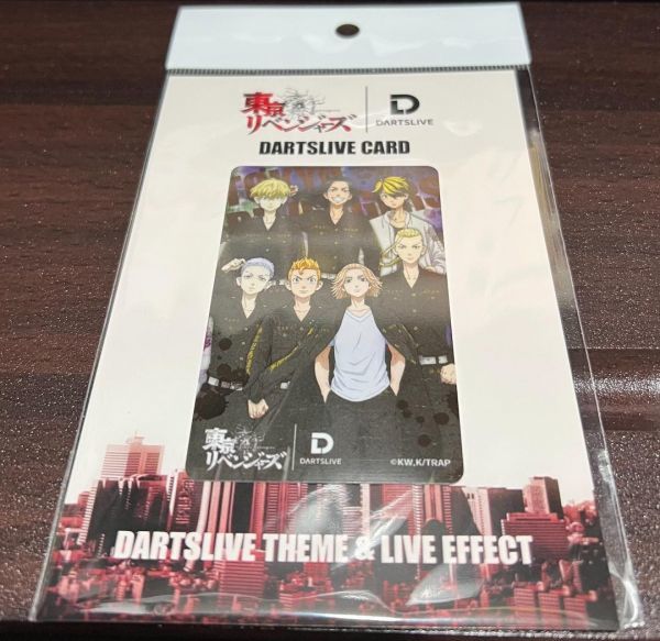 ダーツライブカード 東京卍リベンジャーズ 東京卍會 ☆ダーツライブカード 東京リベンジャーズ「東京卍會 ver.」テーマ付