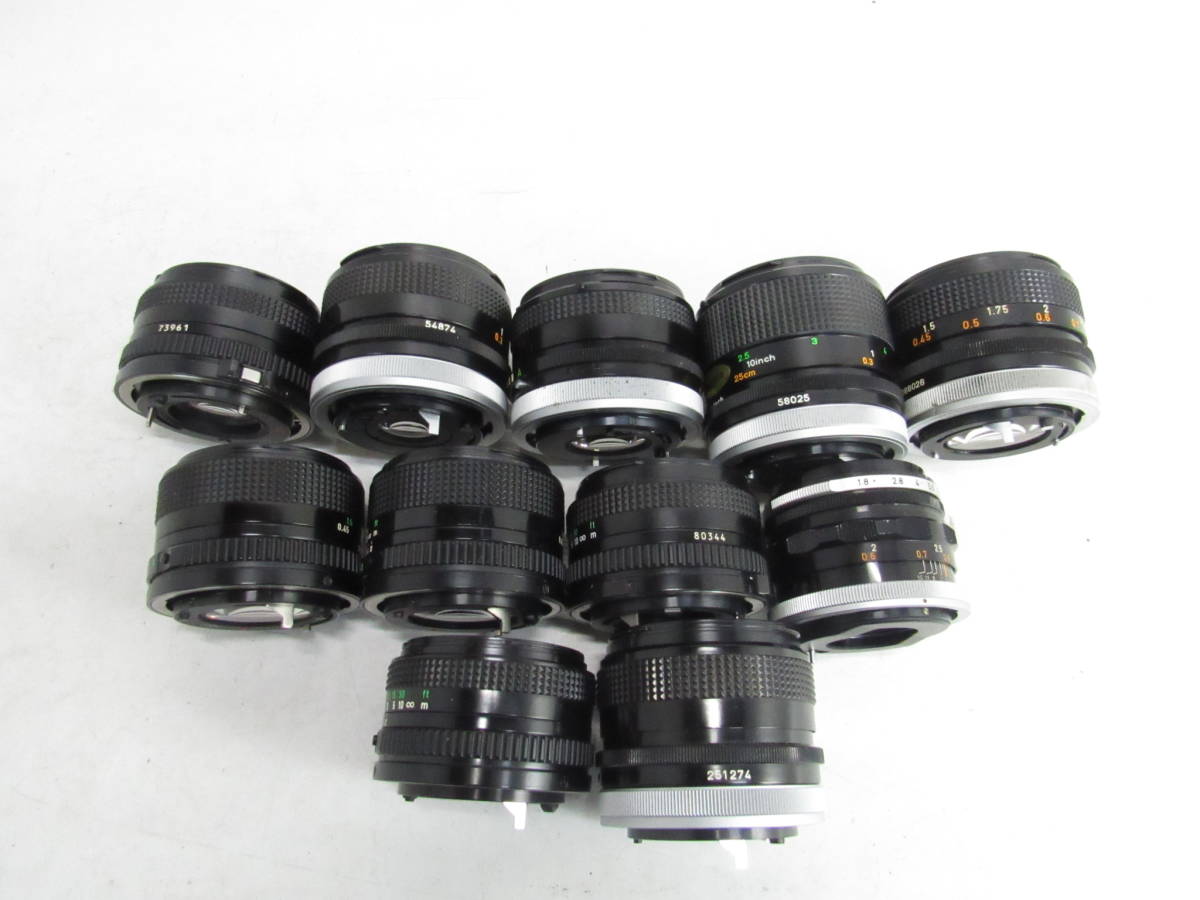 S-6024 単焦点カメラレンズ Canon キャノン 11点 まとめセット 2.8