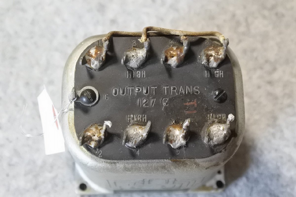 Western electric 127C 49アンプ 出力トランス 2個 希少 Western