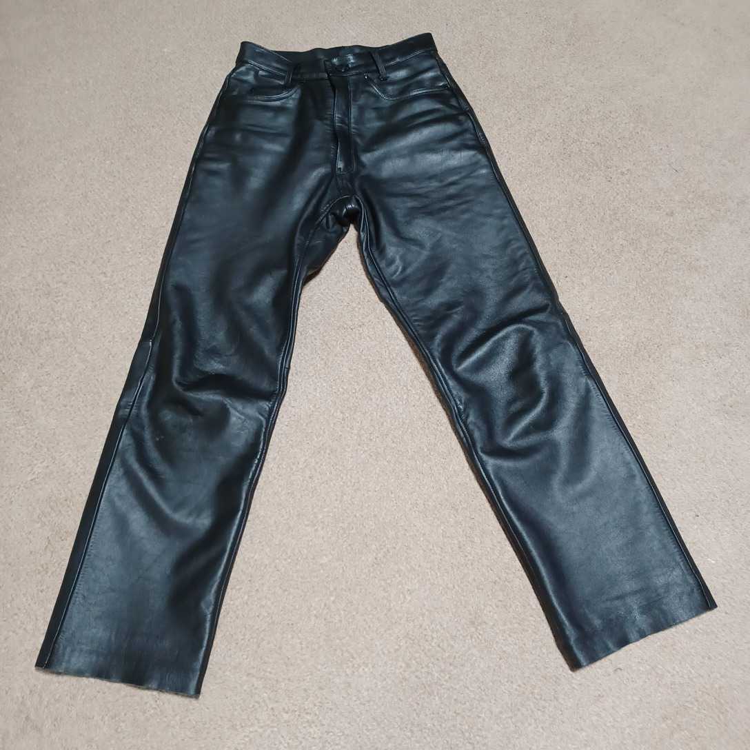 【良品】カドヤKADOYA革パン