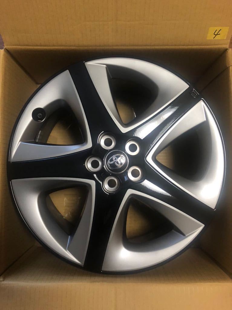 新車外し ZVW50 50 プリウス 純正 アルミ 15×6.5J +40 100 5H 1本