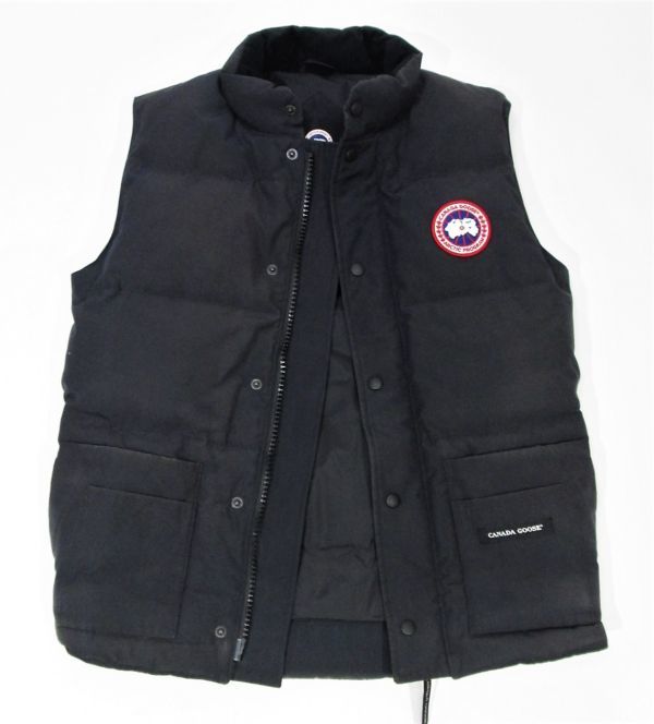 極美品☆カナダグースフリースタイルクルーベストダウンベスト迷彩サイズS