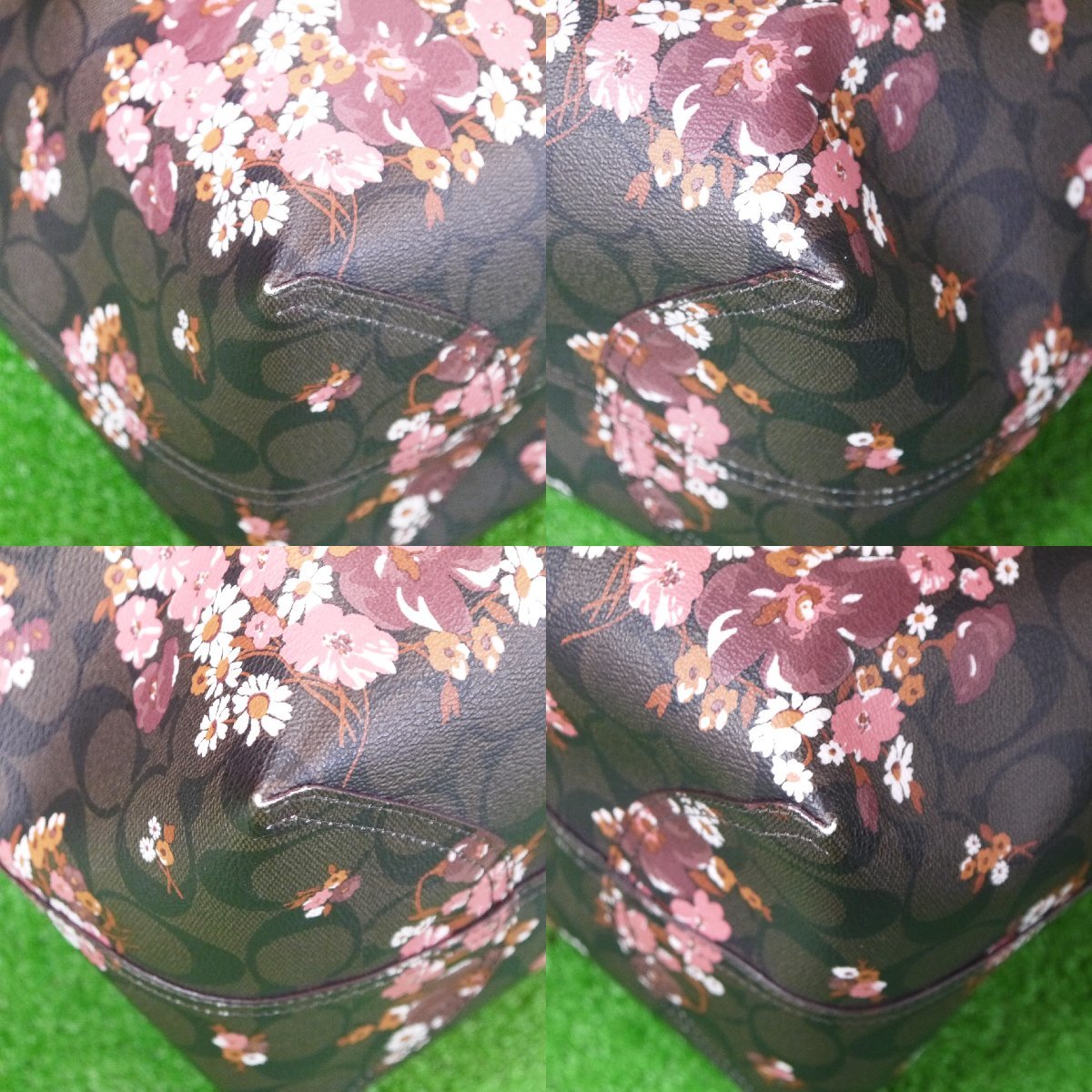 &frasl; COACH コーチF32084 質屋かんてい局オンラインショップ 小牧店 COACH(コーチ) トートバッグ&frasl;PVC&frasl;BRW&frasl;総柄&frasl;F32084&frasl;レディース (コーチ) ノース／サウス ショルダーポーチ 中古・古着通販COACH 鞄 c21-1212 かんてい局小牧店 質屋 ブラウン
