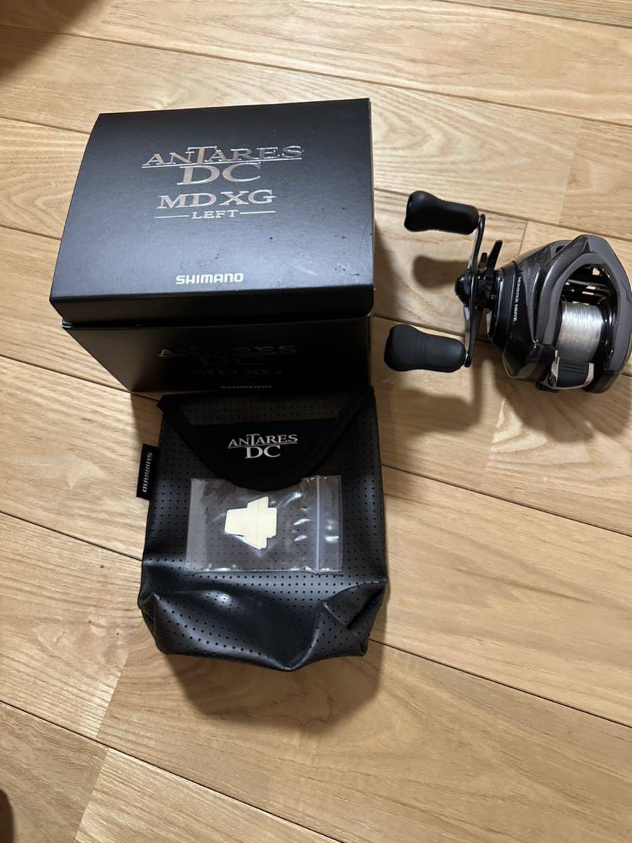 XG MD シマノ 夢屋ストロングハンドル48mm ⁄ 中古18アンタレスDCMD 夢屋 18