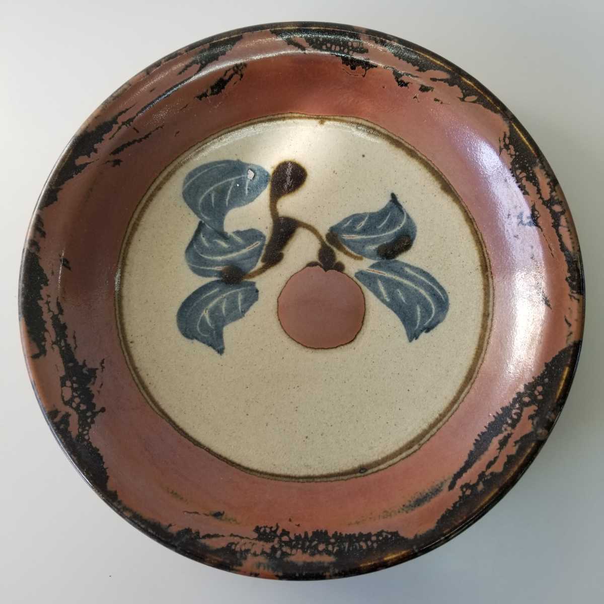 益子焼 柿釉深皿 作家物 益子焼 柿釉深皿 作家物 61Y0-hQq8zL._UF350