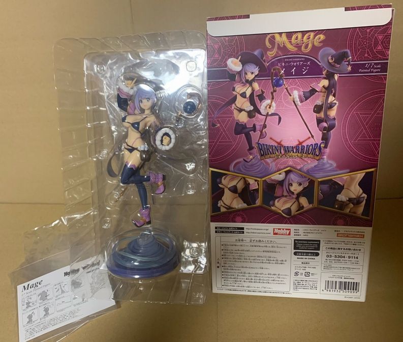 ホビージャパン&メガハウス　ビキニウォリアーズ　メイジ　フィギュア　1/8 ホビージャパン ビキニウォリアーズ メイジ 特典付 メイジ ビキニ