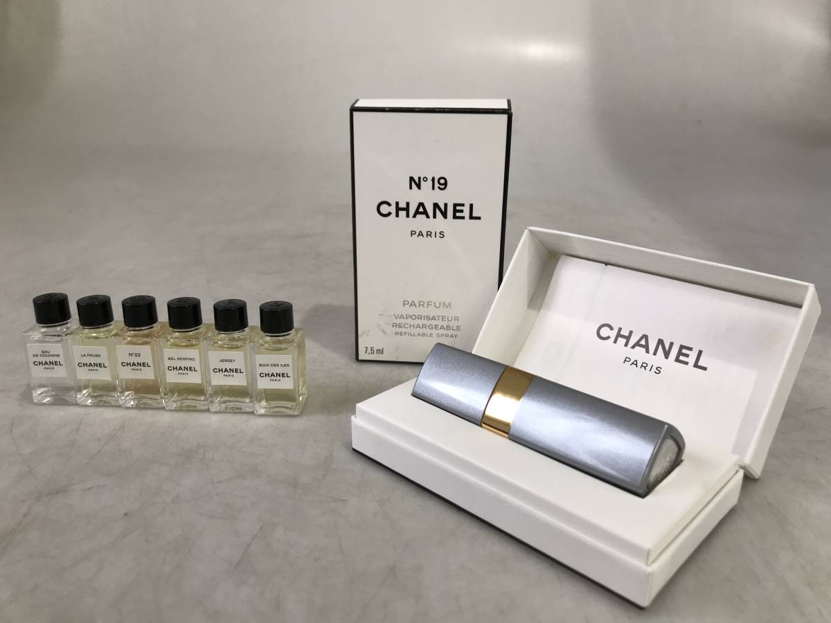 HG3495 香水 CHANEL シャネル No.19 PARFUM パルファム 7.5ml & CHANEL 