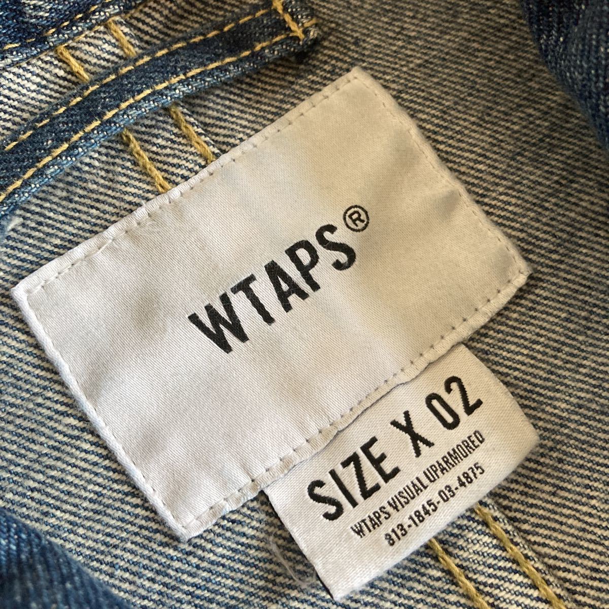 WTAPS 18SS DADDY DENIM JACKET デニム ジャケットインディゴ ダブル 