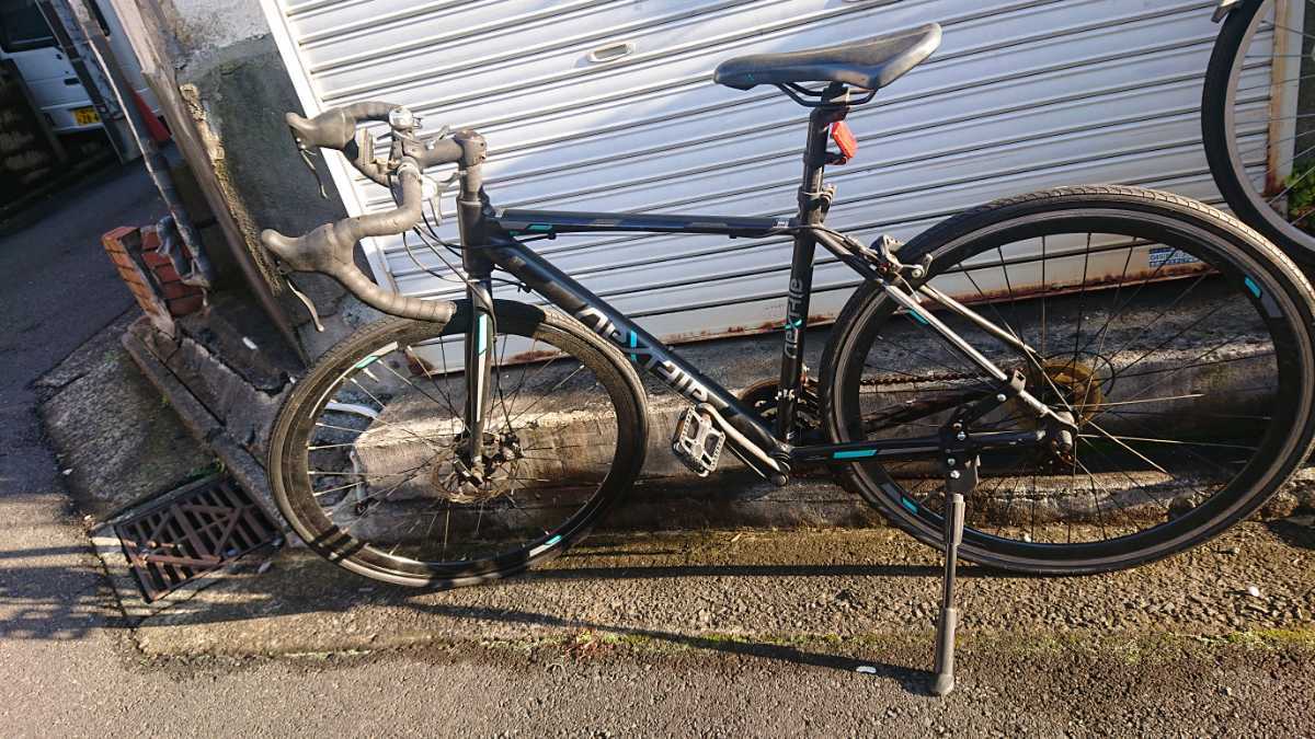 ネクスタイル NEXTYLE ロードバイク 前3段 後7段 700C シート破れ 格安 