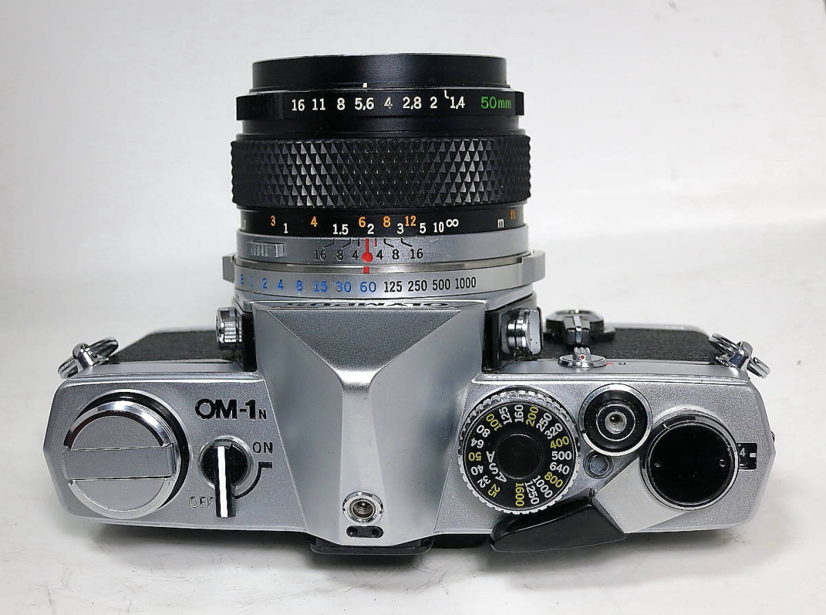 【 OLYMPUS OM-1 N G. ZUIKO 1.4/50 】 ”” 極上美品 ”” Olympus